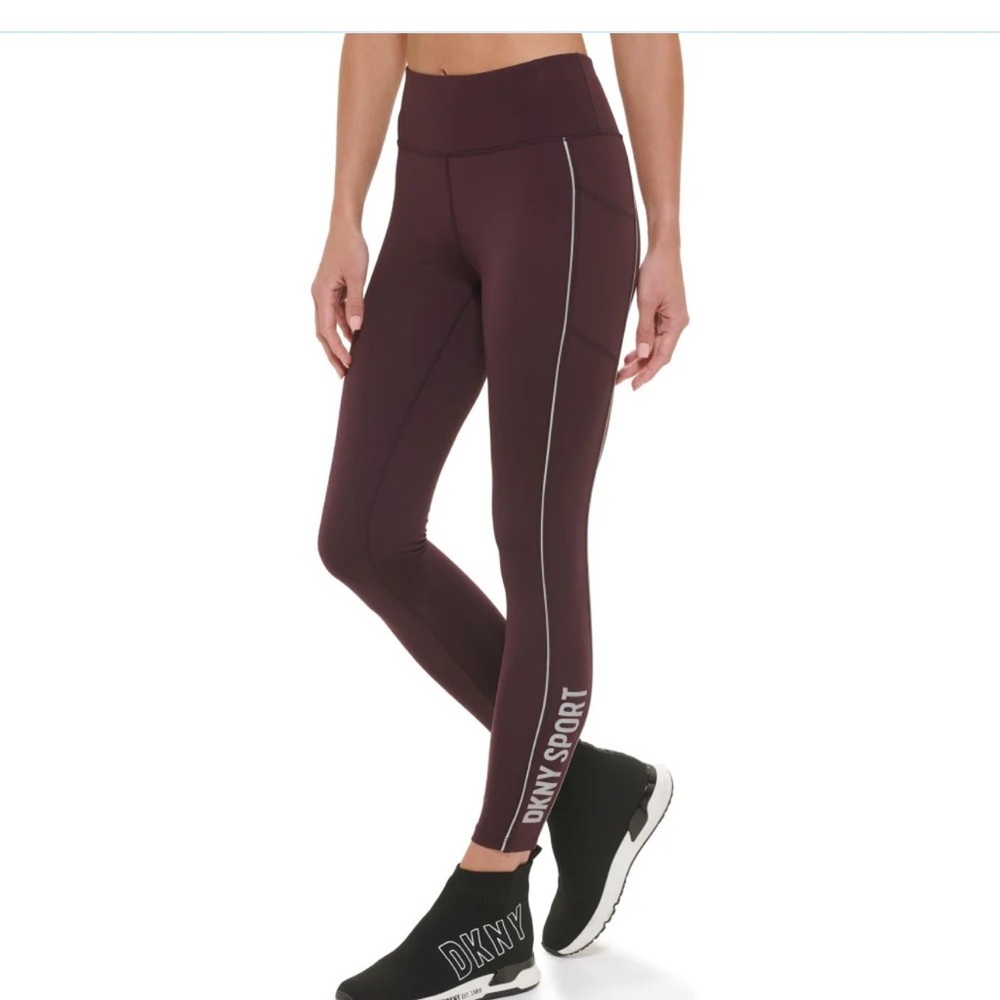 DKNY Purple Leggings Size Medium